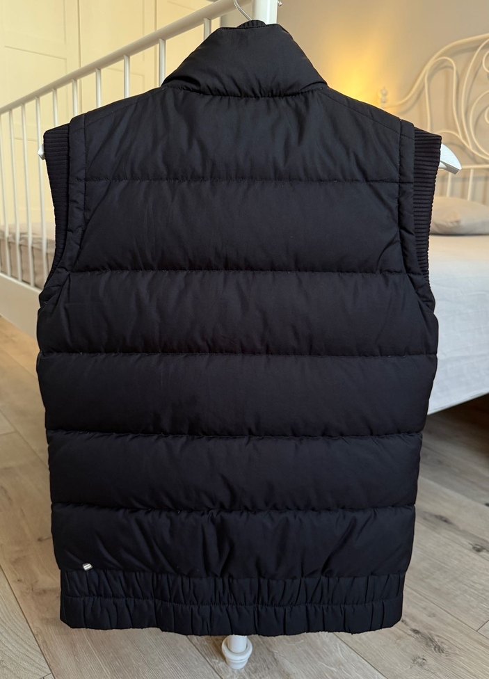 Siyah Düğmeli Kadın Şişme Yelek - Görsel 2