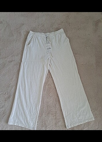 Stradivarius Keten pantolon