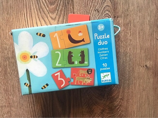 DJECO Marka Rakamlar Puzzle