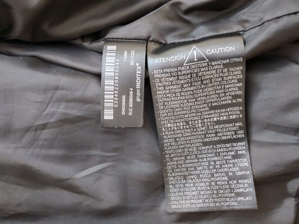 Zara Siyah Deri Kadın Biker Ceket - Görsel 4