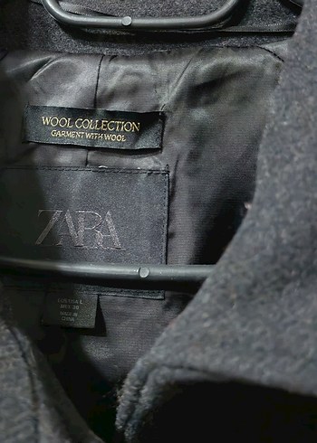 ZARA Yünlü Kadın Kaban - Görsel 3