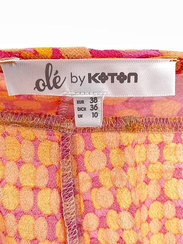 38 Beden çeşitli Renk Koton Midi Etek %70 İndirimli.