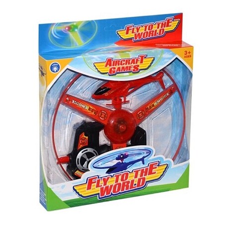 PİLLİ IŞIKLI HELİKOPTERLİ UÇAN DAİRE