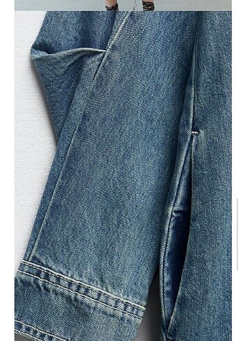 Zara Zara Denim Kot Elbise