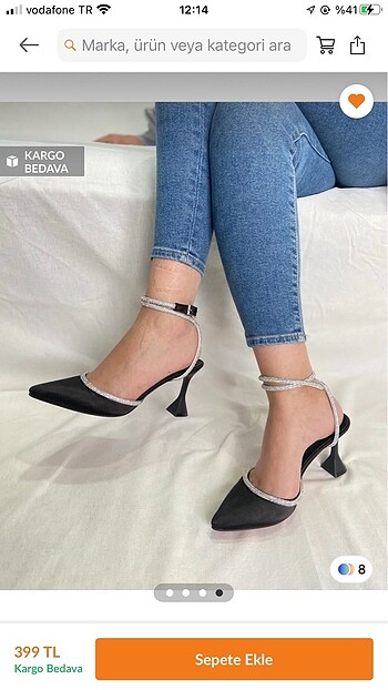 38 Beden siyah Renk Gamze shoes topuklu ayakkabı