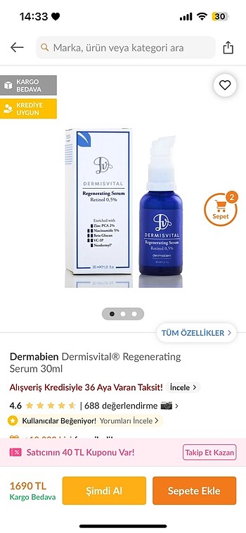 Doktor önerisi retinol