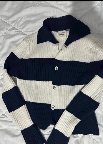 Bershka Çizgili Kadın Hırka