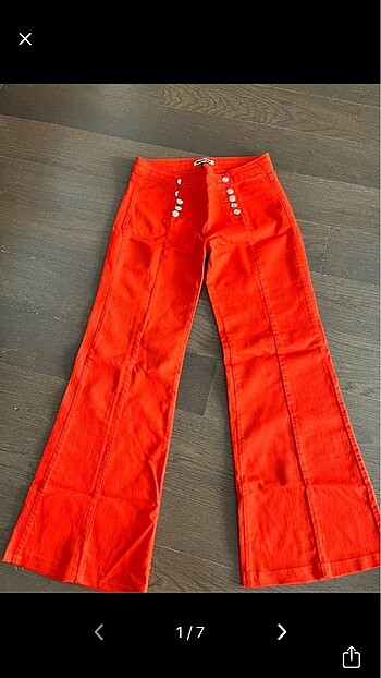 İspanyol paça pantolon