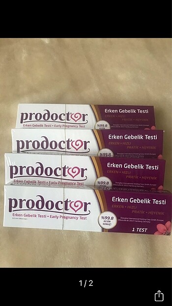 Erken gebelik testi