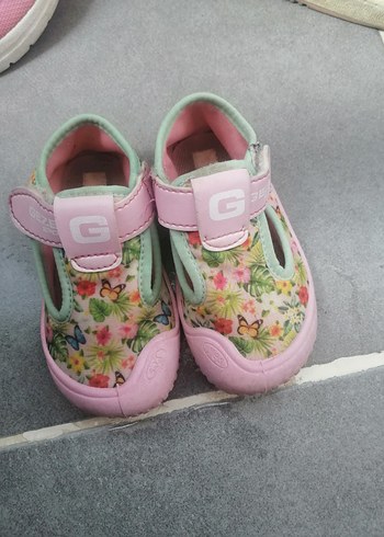 Kız Çocuk Pembe Cırt Cırtlı Spor Ayakkabı - Görsel 3