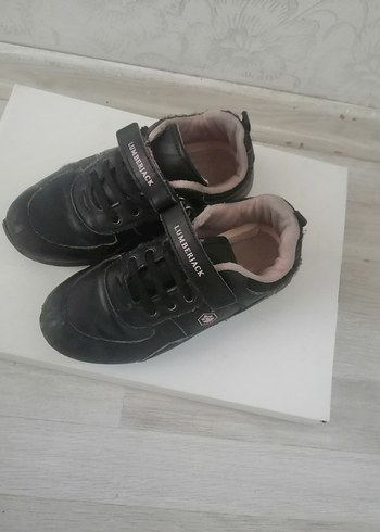 Kız Çocuk Siyah Cırt Cırtlı Spor Ayakkabı - Görsel 2