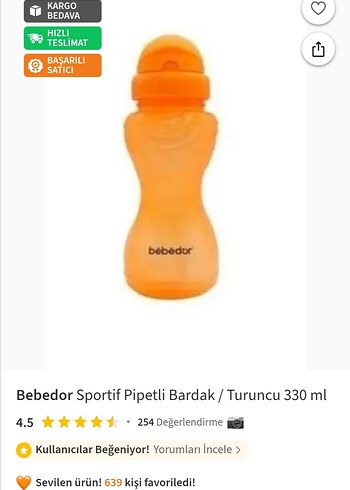Bebedor 6+ Aylık Spor Suluk Pembe - Görsel 6