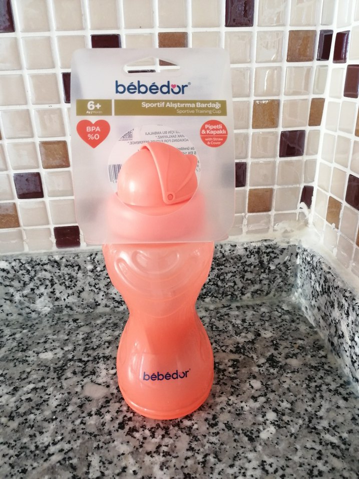 Bebedor 6+ Aylık Spor Suluk Pembe - Görsel 2