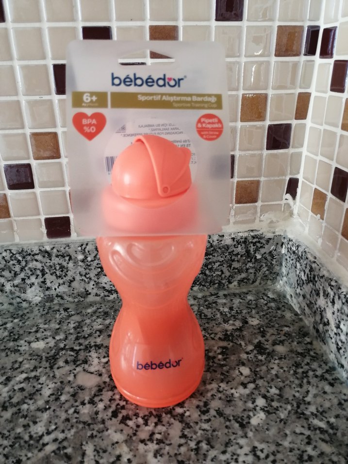 Bebedor 6+ Aylık Spor Suluk Pembe - Görsel 3