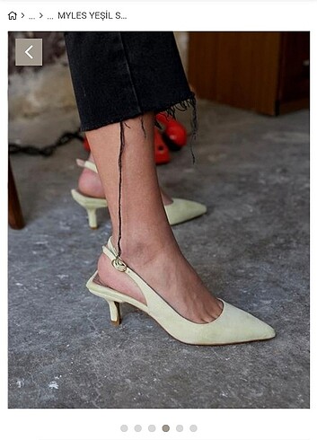 39 Beden sarı Renk 0 gerçek suet 5cm stiletto