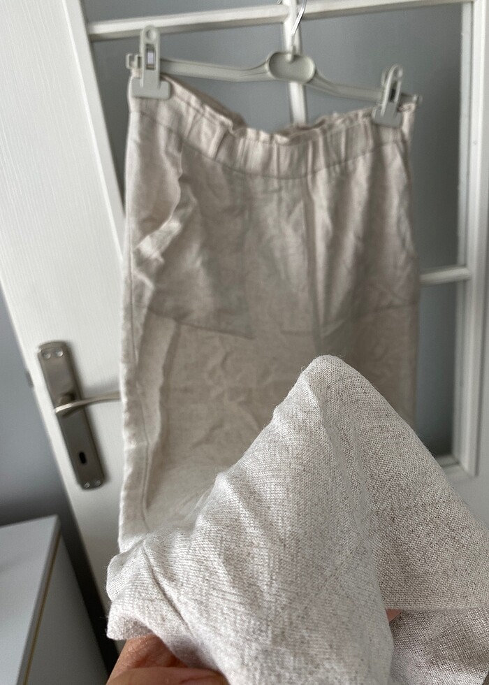 Keten pantolon - Görsel 4