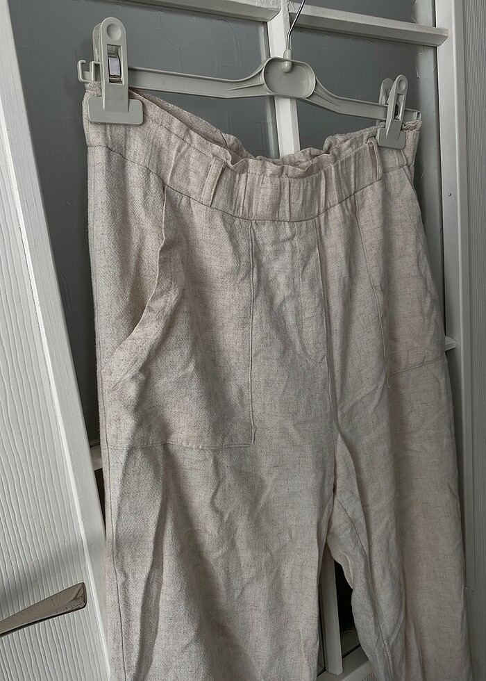 Keten pantolon - Görsel 2