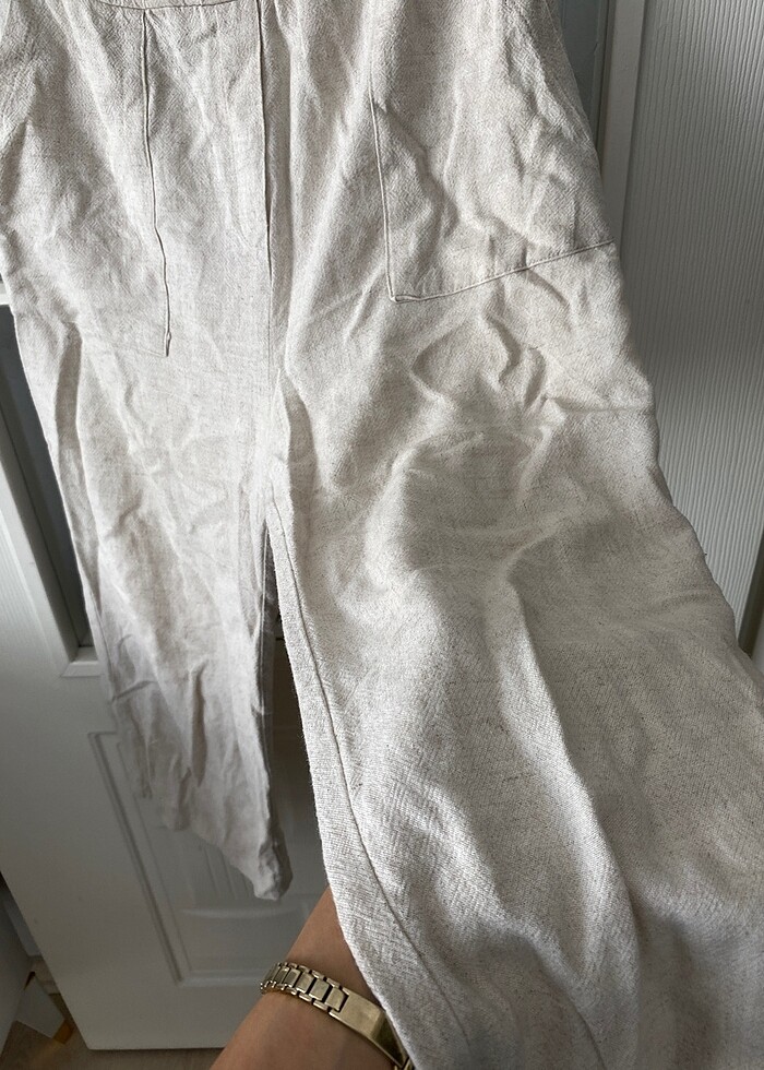 Keten pantolon - Görsel 3