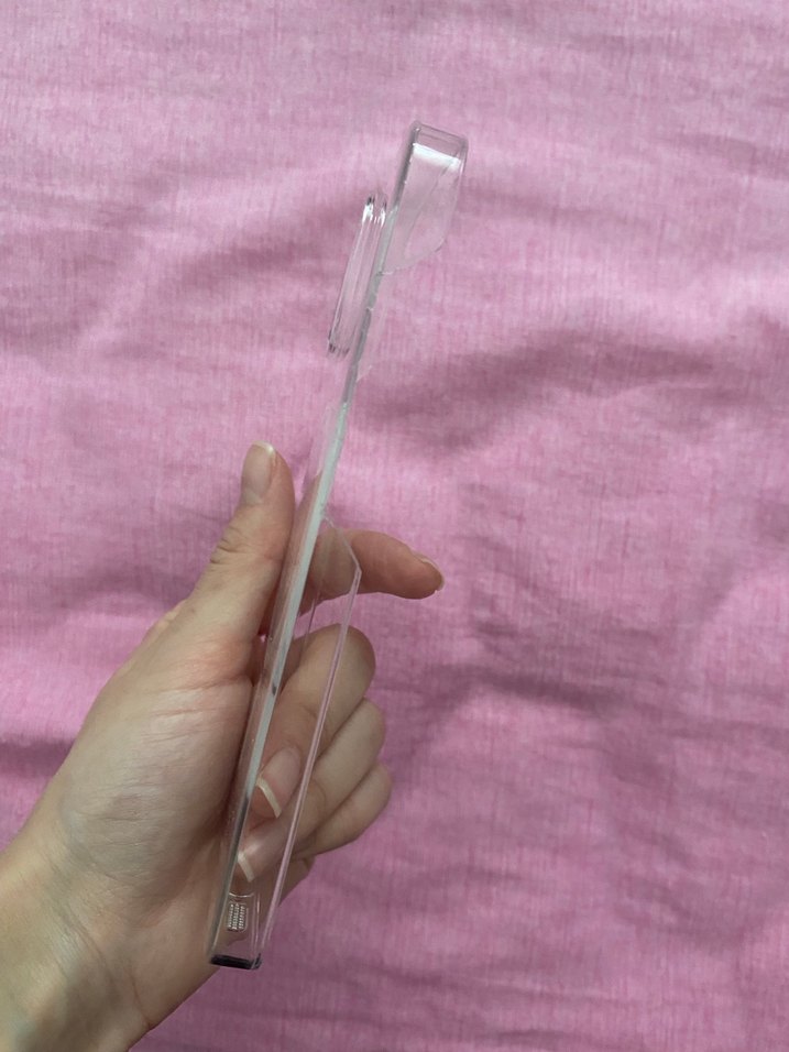 Beyaz Şeffaf Bohem Telefon Kılıfı - Görsel 2