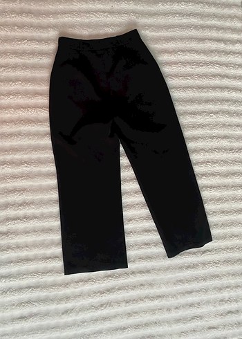 Kadın Siyah Kumaş Pantolon - Görsel 3