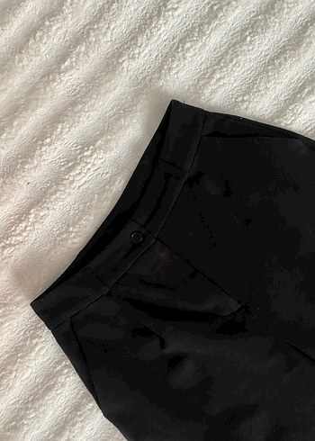 Kadın Siyah Kumaş Pantolon - Görsel 2