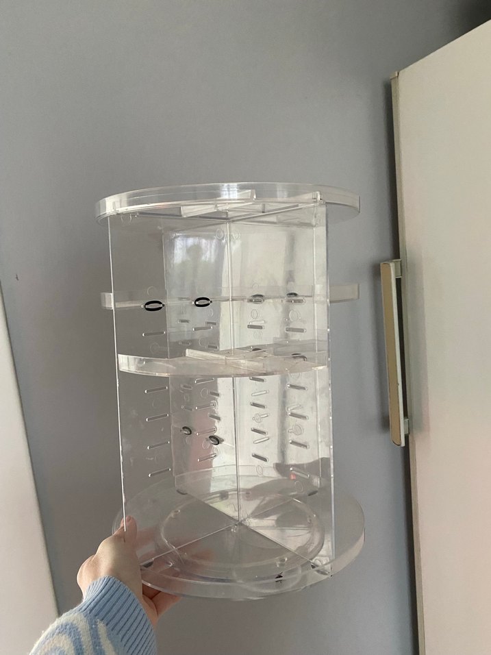 Beyaz Döner Makyaj Organizeri - Görsel 2