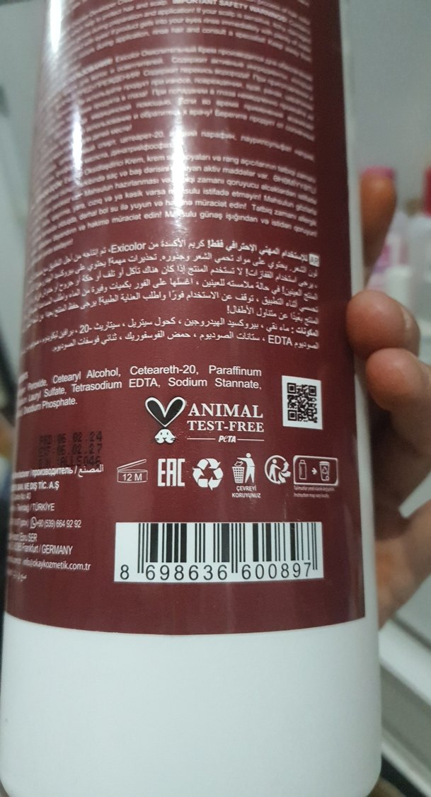 OKAY Profesyonel Oksidan Krem 20 Vol. 1000 ml - Görsel 2