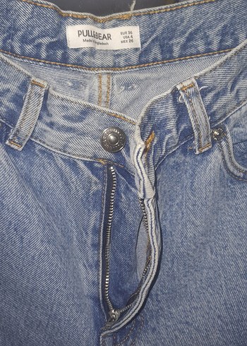 Pull and Bear Pull Bear Acik Mavi Denim Jean