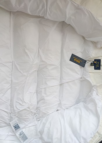 Beyaz Fermuarlı Erkek Kışlık Mont - Görsel 3