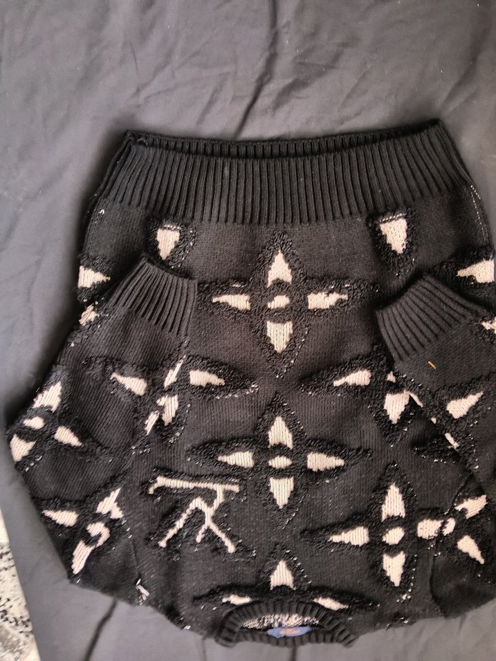 Erkek Örgü Beyaz Triko Kazak - Görsel 2