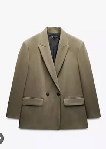 Düğmeli Kadın Blazer - Görsel 2