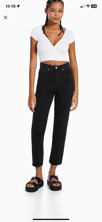 Bershka mom jean