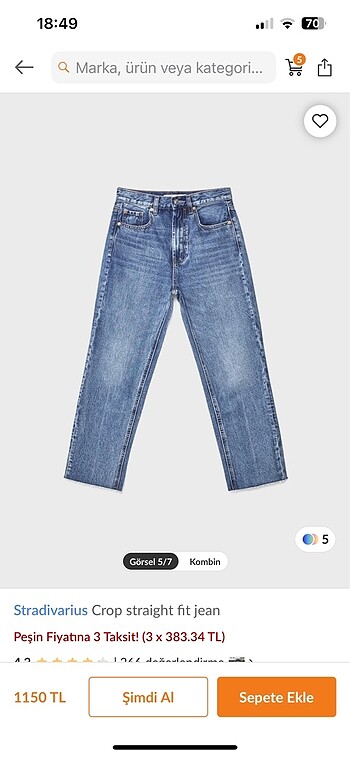 Stradivarius Stradivarius jean