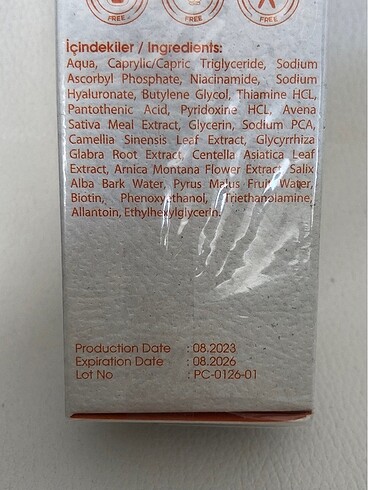 Beden Renk C vitamini Nemlendirici krem 75 ml
