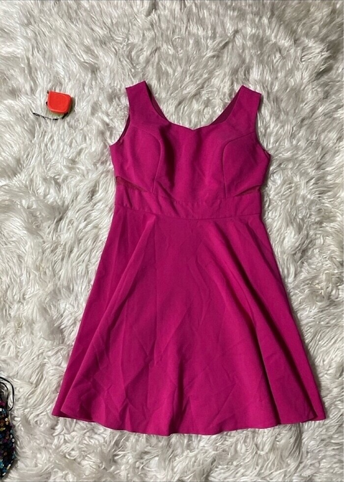 Fuşe şık elbise - Görsel 2