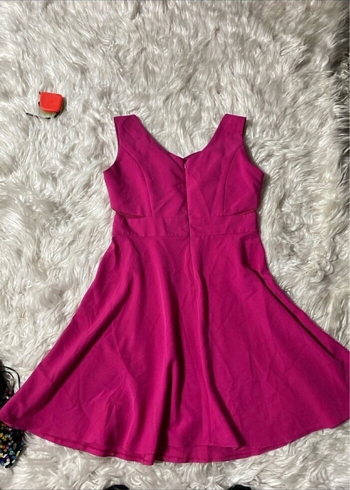 Fuşe şık elbise - Görsel 5