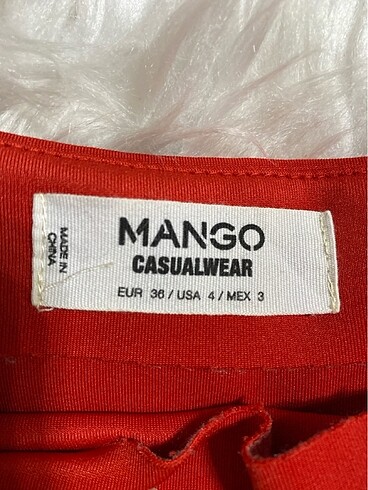 38 Beden Mango Narçiçeği şık esnek etek