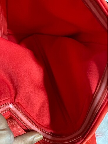 Narçiçeği tülü korsajlı kırmızılı kadın elbisesi çok güzel - Görsel 4
