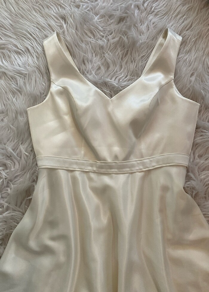 İpeksten yımşak şık narinin moon elbisesi kaliteli - Görsel 2