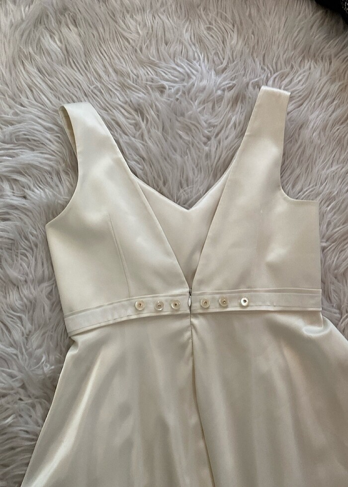 İpeksten yımşak şık narinin moon elbisesi kaliteli - Görsel 4