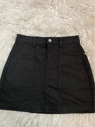 H&M H&M mini siyah kot etek