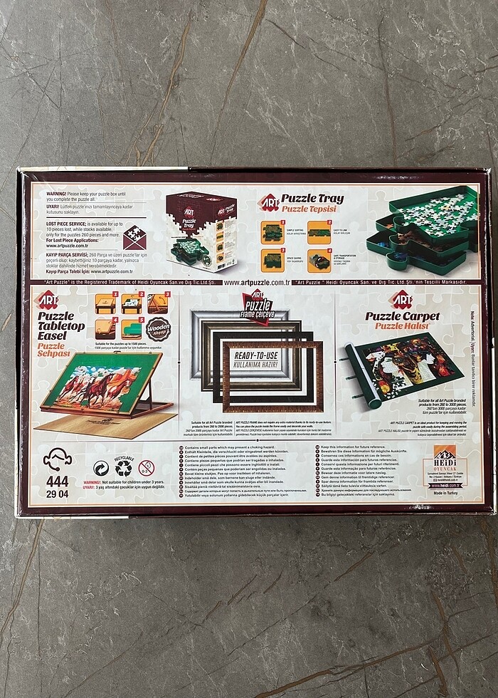 Art Puzzle Van Gogh Yıldızlı Gece YapBoz - Görsel 5