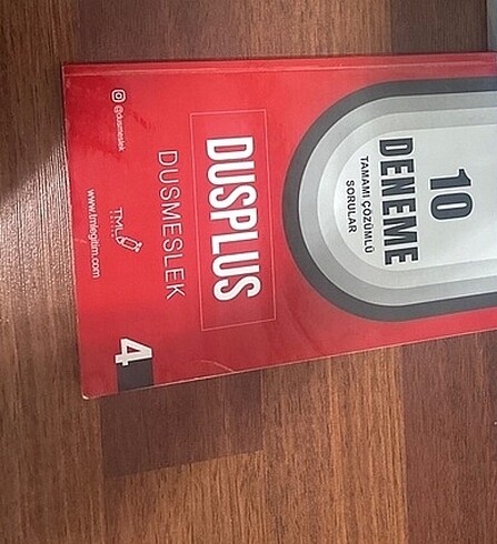 DUSPLUS 4 DENEME KİTABI