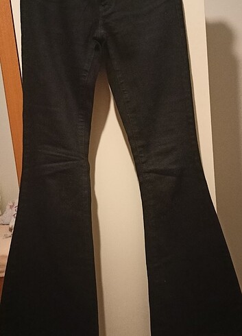 Mavi Jeans Mavi jeans siyah İspanyol paça pantolon 