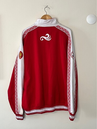 3xl Beden kırmızı Renk Rusya Olimpiyat Ceketi Bosco