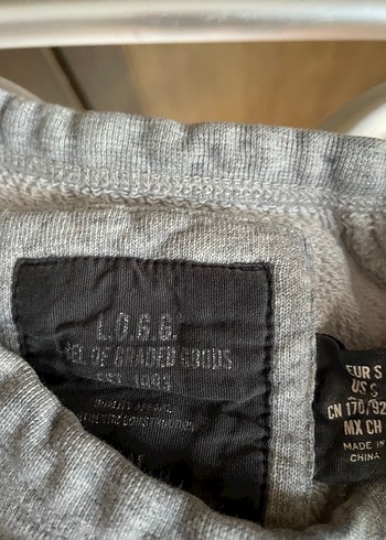 Gri Baskılı Kadın Sweatshirt - Görsel 2