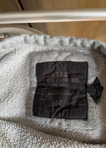 Gri Baskılı Kadın Sweatshirt - Görsel 3