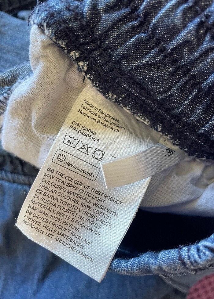 13-14 Yaş 1.64 boy H&M ERKEK ŞORT - Görsel 5