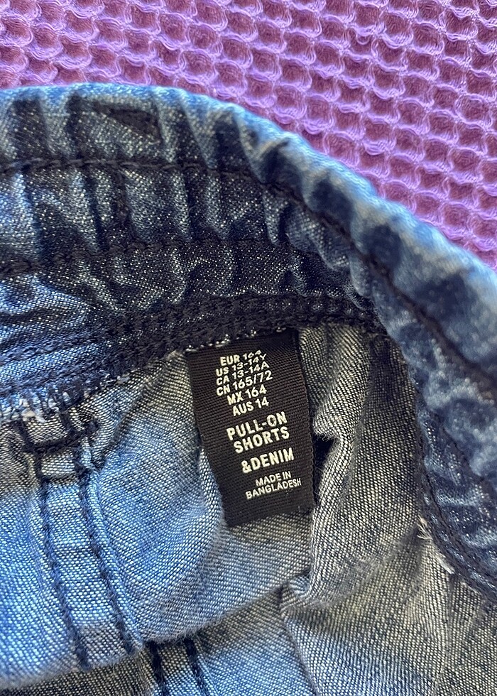 13-14 Yaş 1.64 boy H&M ERKEK ŞORT - Görsel 4