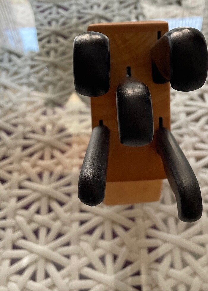 Ahşap standlı 5 değişik boy bıçak seti - Görsel 2